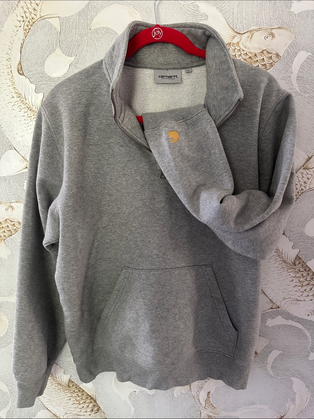 Carhartt Women’s Grey Fleece Pullover